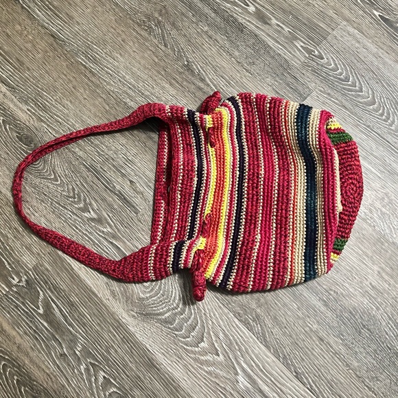 The Sak Happy & Free Bamboo Drawstring Hobo Bag - Picture 2 of 4